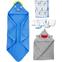 Simple Joys by Carters Juego de 8 Toallas y paños para niños- Multicolor- Talla única